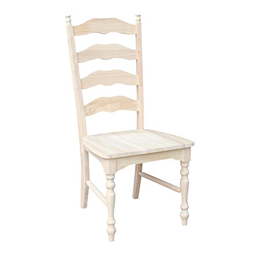 International Concepts Maine Ladderback Chairs, Wood, Set Of 2 #TOP2