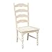 Set of 2 Unfinished Solid Wood Ladderback Dining Chairs by International Concepts – Maine Collection Parawood Chairs, Paint or Stain to Match Any Décor