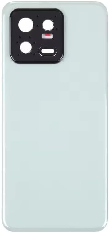 Compatible Rear Glass Panel for Xiaomi Mi 13 Model 2211132C – Battery Door Back Cover, Battery Back Cover Housing Replacement Part (Black)