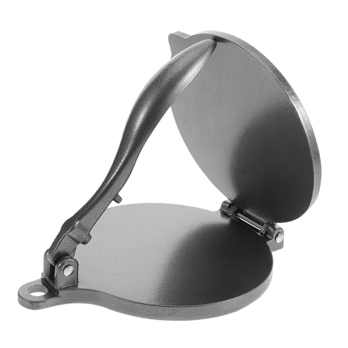 PRETYZOOM 1pc Kitchen Aluminum Alloy Tortilla Press Maker Presser Tool for Easy Flatbread and Tortilla Making Compact Design for Convenient Storage