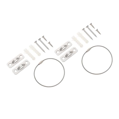 Vaguelly 2セット家具転倒防止ストラップ 男の子女の子用 固定具 壁面設置対応 ベビーサイドガード付き家具の固定に