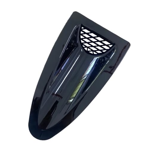 Compatible with Vauxhall Opel Astra H J Corsa C D Insignia Meriva Engine Hood Vent Louvers Air Scoop Bonnet Vent Air Intake Cover Carbon(1pcs-Glossy Black)