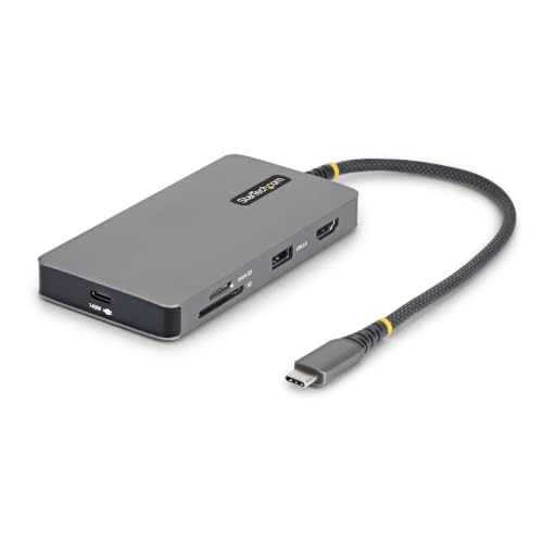 Mini Dock USB-C 9 en 1 con HDMI 4K 60Hz y carga PD 140W para portátiles