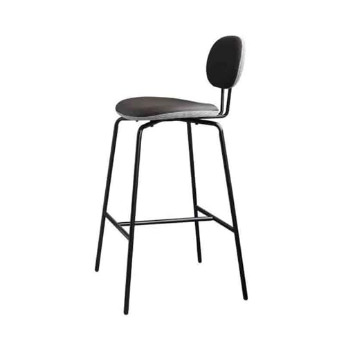 GEK208130 Multiusos Silla con Respaldo Taburete de Bar Silla de Bar Taburete de Bar Sillas de Exterior Taburete de Bar escandinavo Taburetes Altos Modernos y Sencillos Moderno