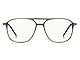 HUGO Quadratisch Metall Brillen in Grün für Herren, Brille mit Sehstärke, optional mit Sonnenbrillen tönung oder Blaulichtfilter (Modell HG 1232)