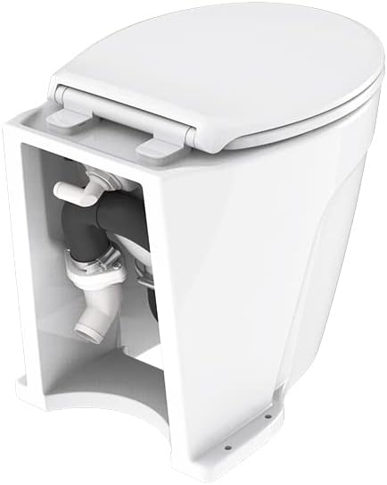 Seaflo 12V デラックスフラッシュフレッシュウォーター電気マリントイレボートヘッド