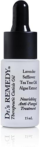 Dr.'s Remedy Therapeutic Caress Cuticle Oil, Nourishing Anti Fungal Treatment for All Nail Types