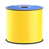 Kingston Premium Vinyl Label Tape, Yellow, 4' x 150' for DuraLabel, LabelTac, VnM SignMaker, SafetyPro, Viscom and Others
