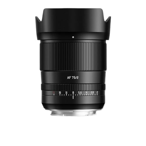 �݊���������܂�Sony E�}�E���g A6400 A7RIII ZVE-10 FX30 75mm F2 �t���t���[�� �I�[�g�t�H�[�J�X �|�[�g���[�g�����Y XF ZFC L �Ή�(AF 75mm F2,L-Mount)