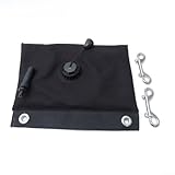 Borsa di controllo del galleggiamento da 4 kg progettata per immersioni subacquee, snorkeling e pesca subacquea, con bocca di gonfiaggio a bocca doppi ganci e valvola di limitazione della pressione
