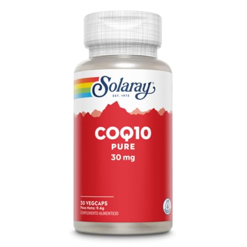 Solaray Pure CoQ-10 30mg | Coenzyma Q10 | 30 VegCaps