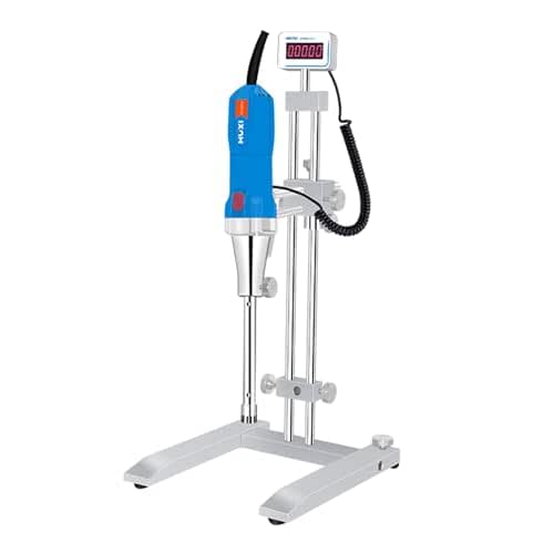 +UXI High Speed Homogenizer Lab Disperser Emulsifier,10000-31000rpm Digital Display Blender