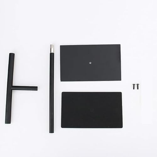 T-förmiger Handtuchständer für die Arbeitsplatte moderner Präsentationsständer Handtuchhalter aus Edelstahl mit schwerem Sockel für denUnterbau in Küche Bad Schlafzimmer Waschtisch Ohne Bohren(1 Pack)