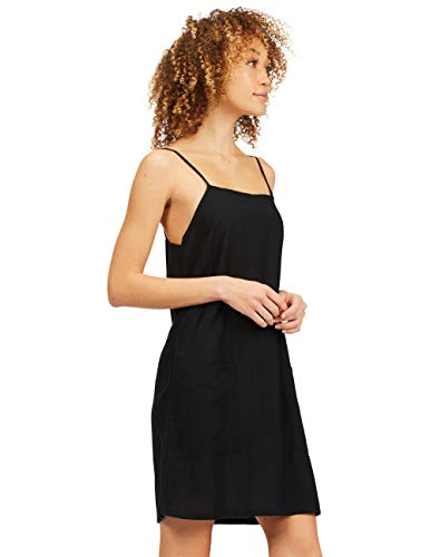 Billabong Womens Straight Round Woven Mini Sundress Casual Dress, Black, Small Us #TOP2