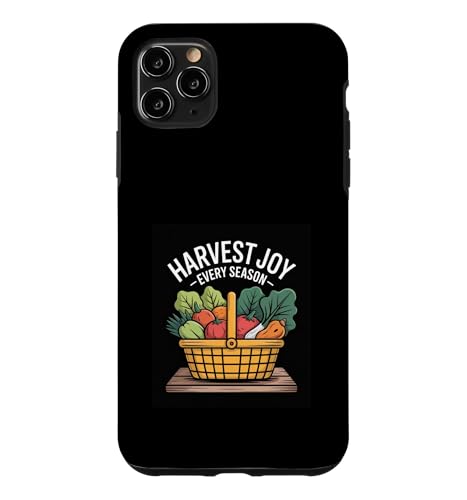 Harvest Joy �G�߂��Ƃ̖�؃o�X�P�b�g�f�U�C�� �X�}�z�P�[�X iPhone 11 Pro Max �p
