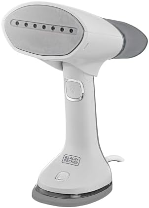 BLACK+DECKER Vaporizador, Ferro de Passar Roupa, Compacto e Portá...