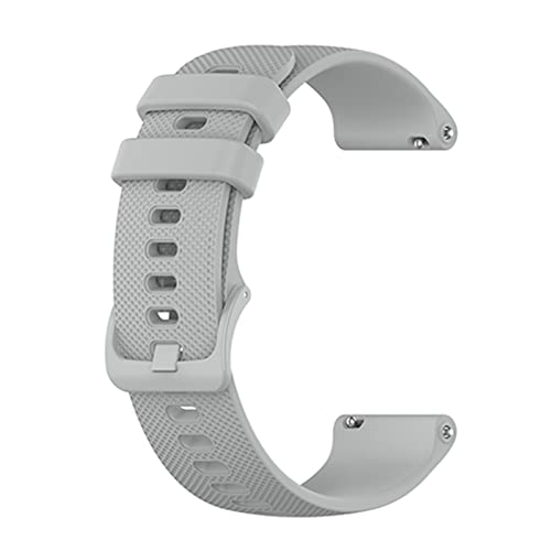 Bracelet pour montre L16 en silicone élastique et durable motif plaid