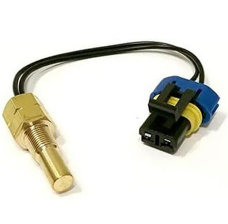 AXIOMPART 12-01145-04 12-01145-03 Compatible for Carrier Replacement Engine Coolant Temperature Sensor with Wiring Harness Connector, Brass Construction, 2-Pin Design