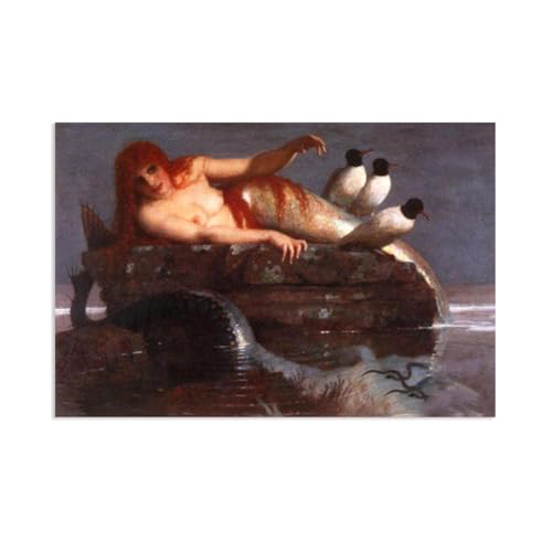 Tableau sur toile Mer calme de 90x60cm, une reproduction giclée d'exception