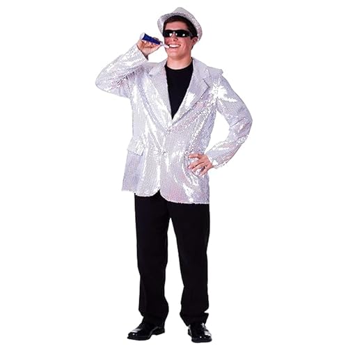 Chaqueta de Lentejuelas para Adultos Chaqueta Brillante que No Pierde Brillo