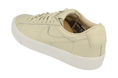Nike Blazer Studio QS Leather Fashion Sneaker 850478-001 (9 D(M) US, Light Bone/Light Bone-White)2