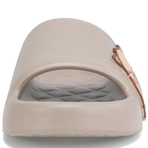 Image of Men's and Women's Capybara Slides,Cute Capybara Slippers for Indoor Outdoor,Non Slip Quick Drying Shower Shoes,Comfort Cloud Slides Sandals