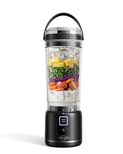 Sangcon Batidora Portátil 500ml Mini Batidora
