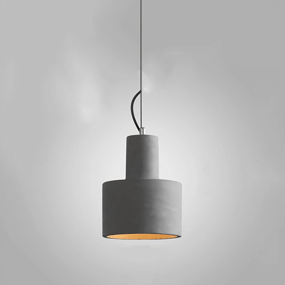 Lampe en béton vintage pour illuminer votre comptoir de bar de style loft