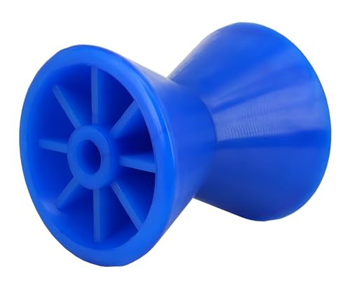 MAMDAFAON Boat Trailer Roller Parts–Sturdy Bow Roller and Stop,3Inch / 4Inch Boat Trailer Roller with Spoke Fits 1/3