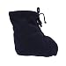 Cast Sock Toe Cover Sock Men Women Soft Thick White Plush Foot Warmer Protector Cast Walking Boot Orthosis Splints Braces Dark Blue (XL)