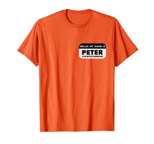 Mi nombre es Peter Pumpkin Eater | Parejas divertidas Halloween Camiseta