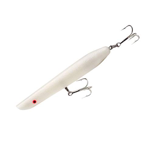Cotton Cordell Pencil Popper Topwater Fishing Lure Freshwater Fishing Gear and Accessories 6 1 oz Bone