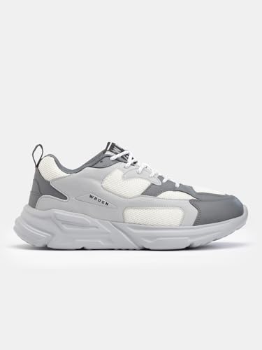 Image of WROGN Men's Athleisure Lace-up Chunky Sneakers