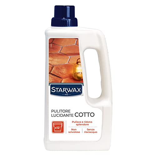 STARWAX Leche abrillantadora para azulejos y terracota 5L - Ideal para proteger y hacer brillar un suelo de baldosas o terracota