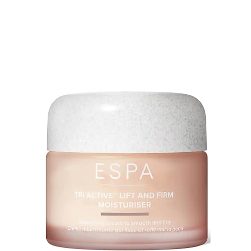 ESPA | Tri-Active Lift & Firm Moisturiser | 55ml | Intensely Hydrating & Nourishing | Skin Appears Plumped & Radiant | Wild Olive Cellular Oil, Sea Amber & Organic Oat Sugars
