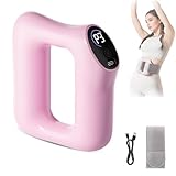 Multifunctional Full-Body Fascia Ring, Deep Tissue Vibration, Ergonomic Electric Fascial Massager, Adjustable 3 Modes / 5 Levels, Fascia Blaster for Muscle Recovery & Relaxation (Pink)