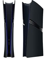 Joso Frontblende für PS5 Pro Digital Edition, Kratzfeste und staubdichte Ersatzabdeckung, passgenaue Abdeckung für PS5 Pro-Konsole (Digitalversion), einfache Installation–Schwarz