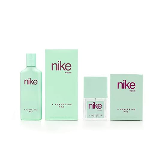 NIKE - A Sparkling Day 75 + 30 ml, Perfume de Larga Duración para Mujer, Colonia Floral Perfumada y en Formato Spray, Eau de Toilette Fresca, Alegre y Urbanita