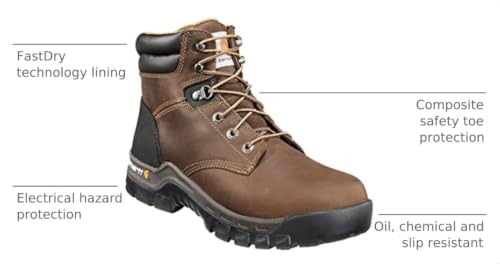 Image of Carhartt Men's CMF6366 6 Inch Composite Toe Boot