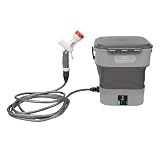 Buachois Battery Powered Sprayer, Rechargeable Portable Electric Washer with 12L Tank for Garden Lawn Car