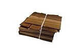 Western Red Cedar 18' X 3/8' Straight Split BARN Shakes