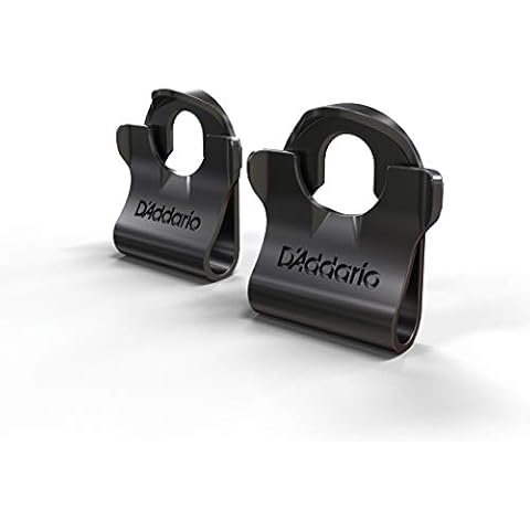 D'Addario Dual-Lock Guitar Strap Lock - Guitar Strap Locks Set - Protect Your Instrument with No Modifications or Hardware - Secures Cables - Easy to Attach - 1 Pair Cover