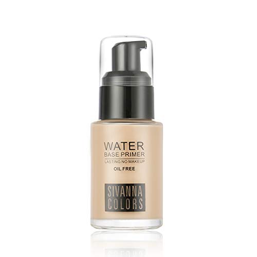 Thailand Sivanna Oil Free Powderless Liquid For Cover Water Base Primer Full Coverage Fluid Liquid Foundation, 40Ml (2 Natural) #TOP2