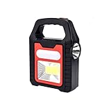 ※【Simple à charger】 La petite lampe de poche prend non seulement en charge la charge solaire, mais prend également en charge la charge USB, ce qui est très pratiq . Il a des panneaux solaires à l'arrière.