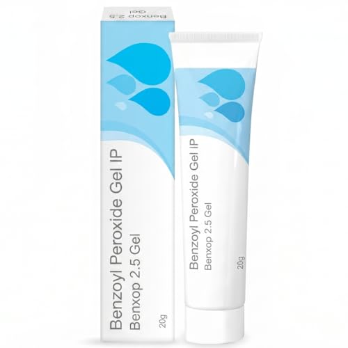 SALVE Benxop Benzoyl Peroxide 2.5% Cream 20gm (0.70 Oz)