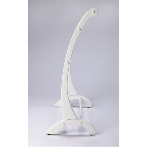 Mastercraftedglossyblanketstandinwhite Urban Country Home Decor Mastercrafted glossy blanket stand in white urban country home decor