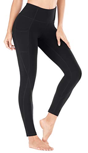Image of Heathyoga Yoga Pants with Pockets Extra Soft Leggings with Pockets for Women Non See-Through High Waist Workout Leggings