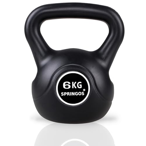 Springos - Pesa rusa ABS, 4 kg, 6 kg, 8 kg, 10 kg, 12 kg, 14 kg, 16 kg, 20 kg, 6 kg.