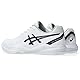 ASICS Herren Gel-Dedicate 8 Sneaker, Weiss/SCHWARZ, 46 EU