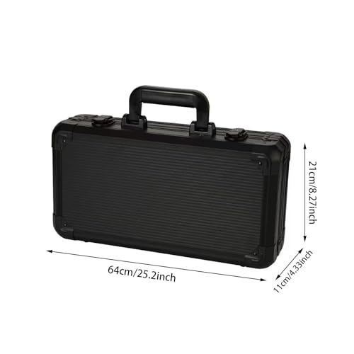 Organizador portátil con mango de aluminio para proteger 500 fichas de juego 3